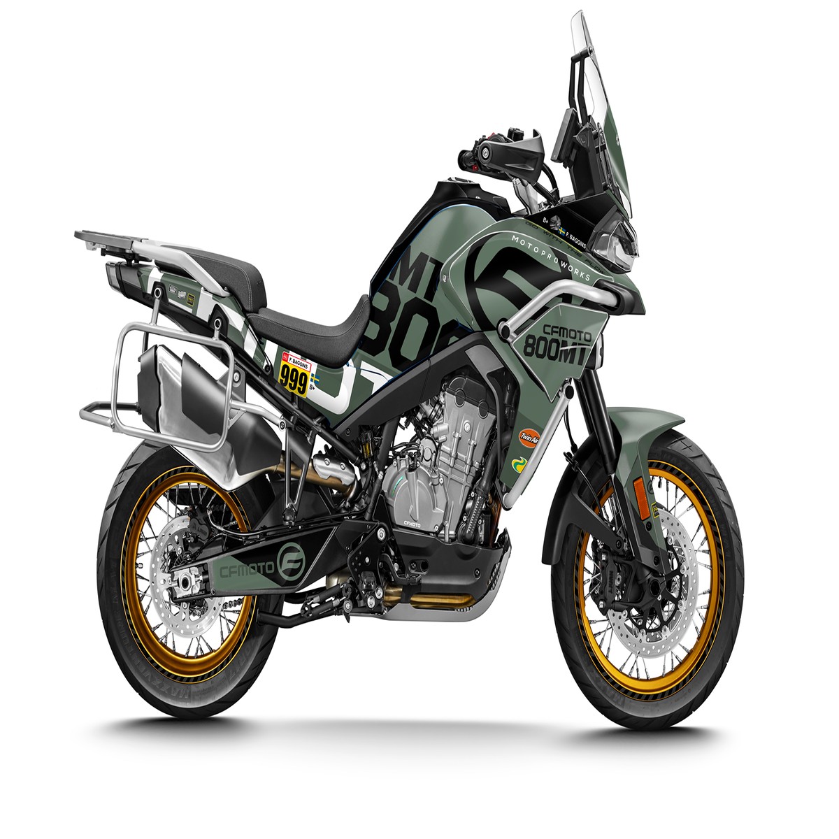 CFMOTO GRAPHICS - Waypointer (Moss)