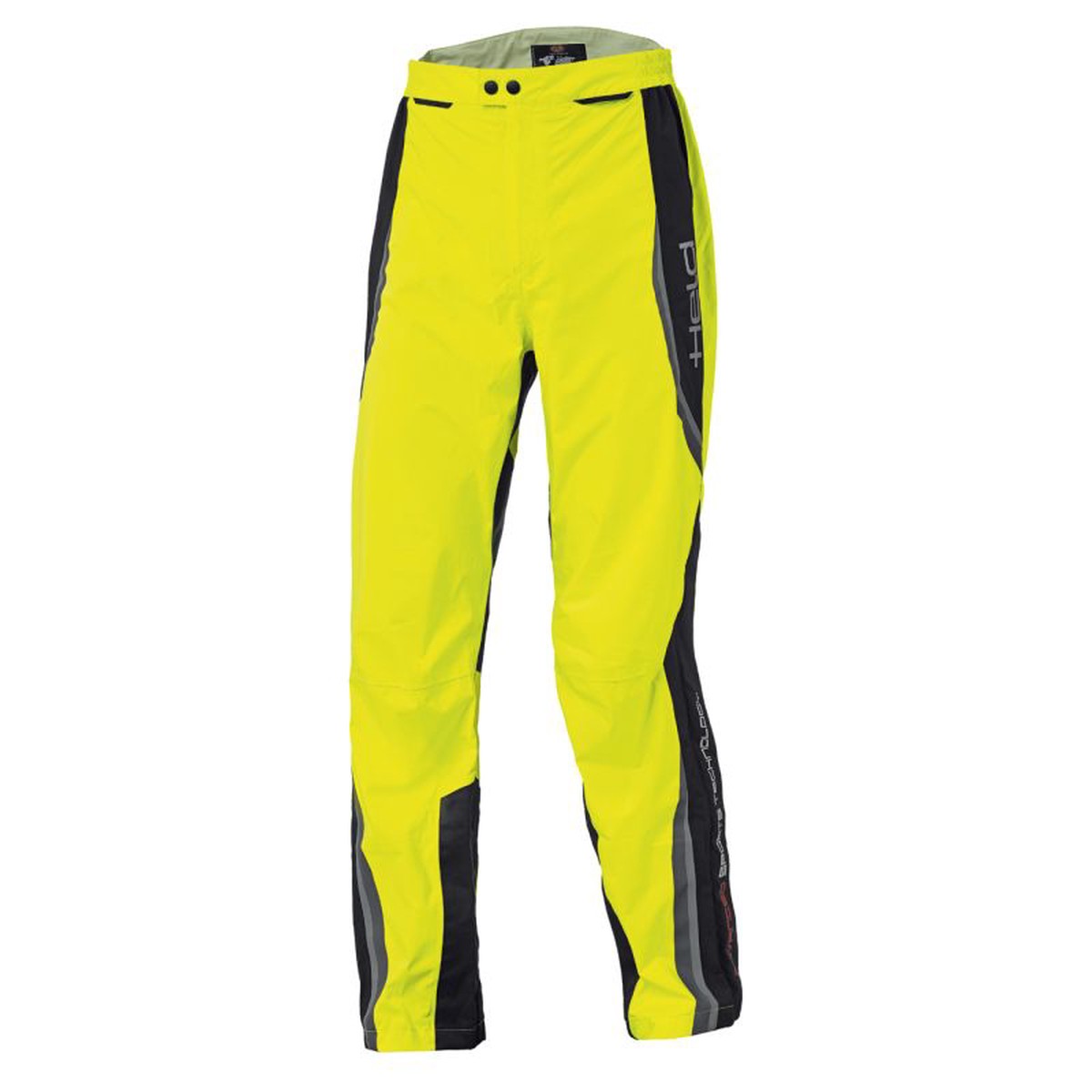 Held Rainblock 2 Base Ladies Waterproof Over Trouser Black Fluo Yellow