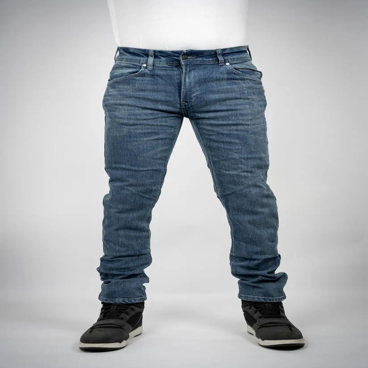 Bull-it Ajax Slim Fit Denim Jeans Steel Blue