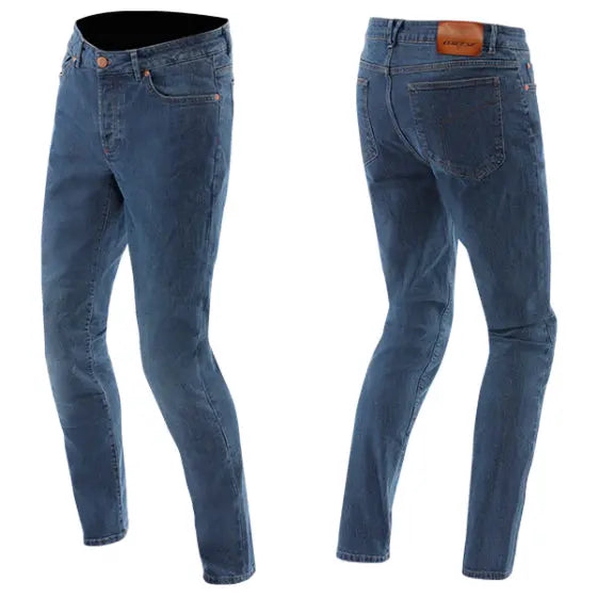 Dainese AA 5 Pocket Regular Denim Jeans Dark Blue