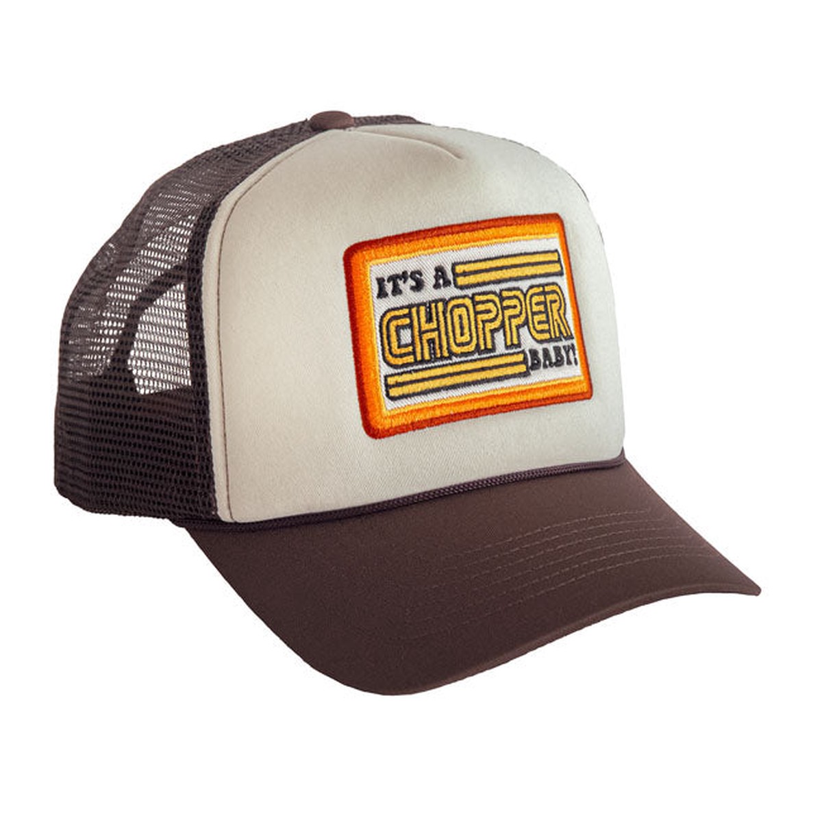 13 And A Half Magazine Its A Chopper Baby Trucker Cap Beige
