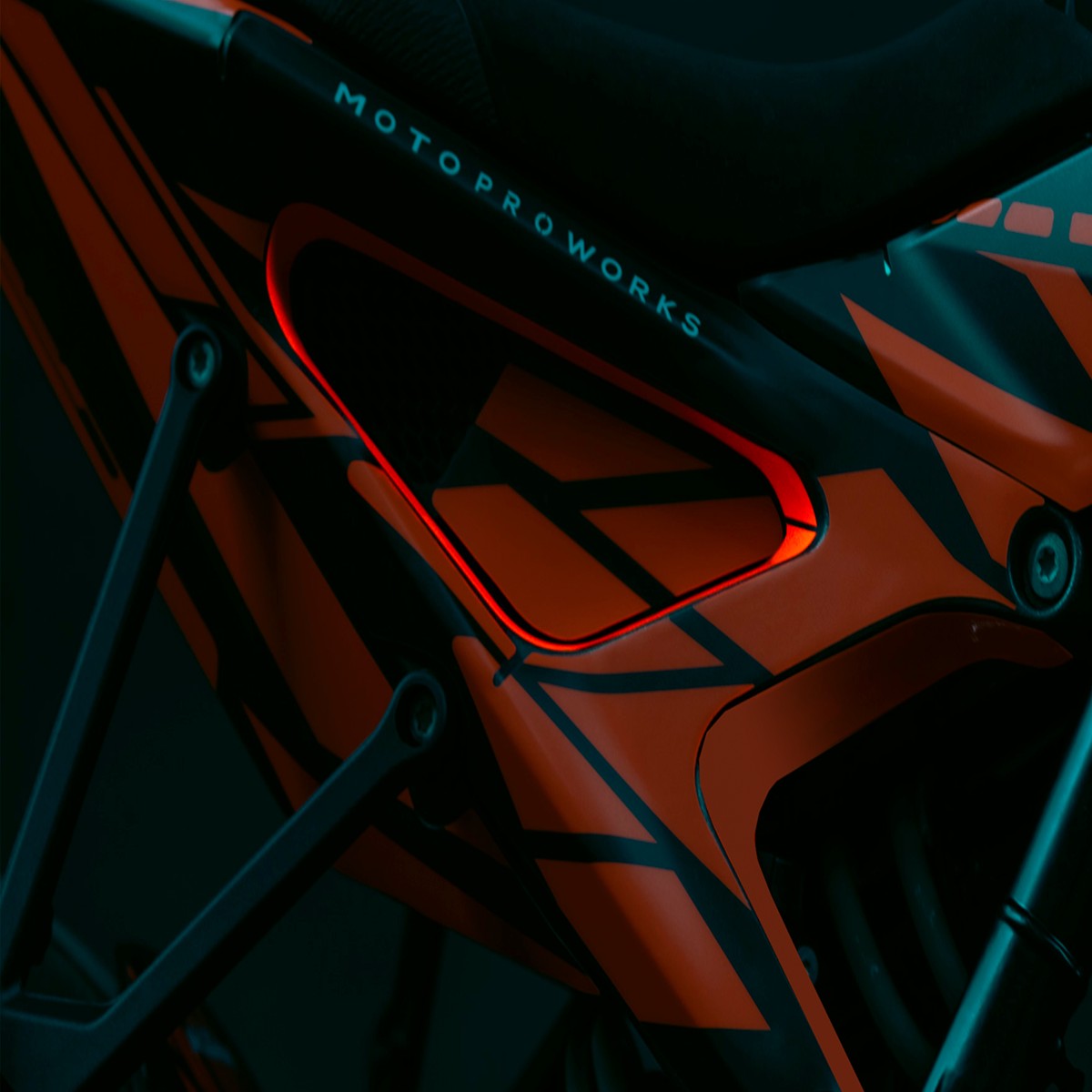 Air Intake Graphics - KTM 990 Duke