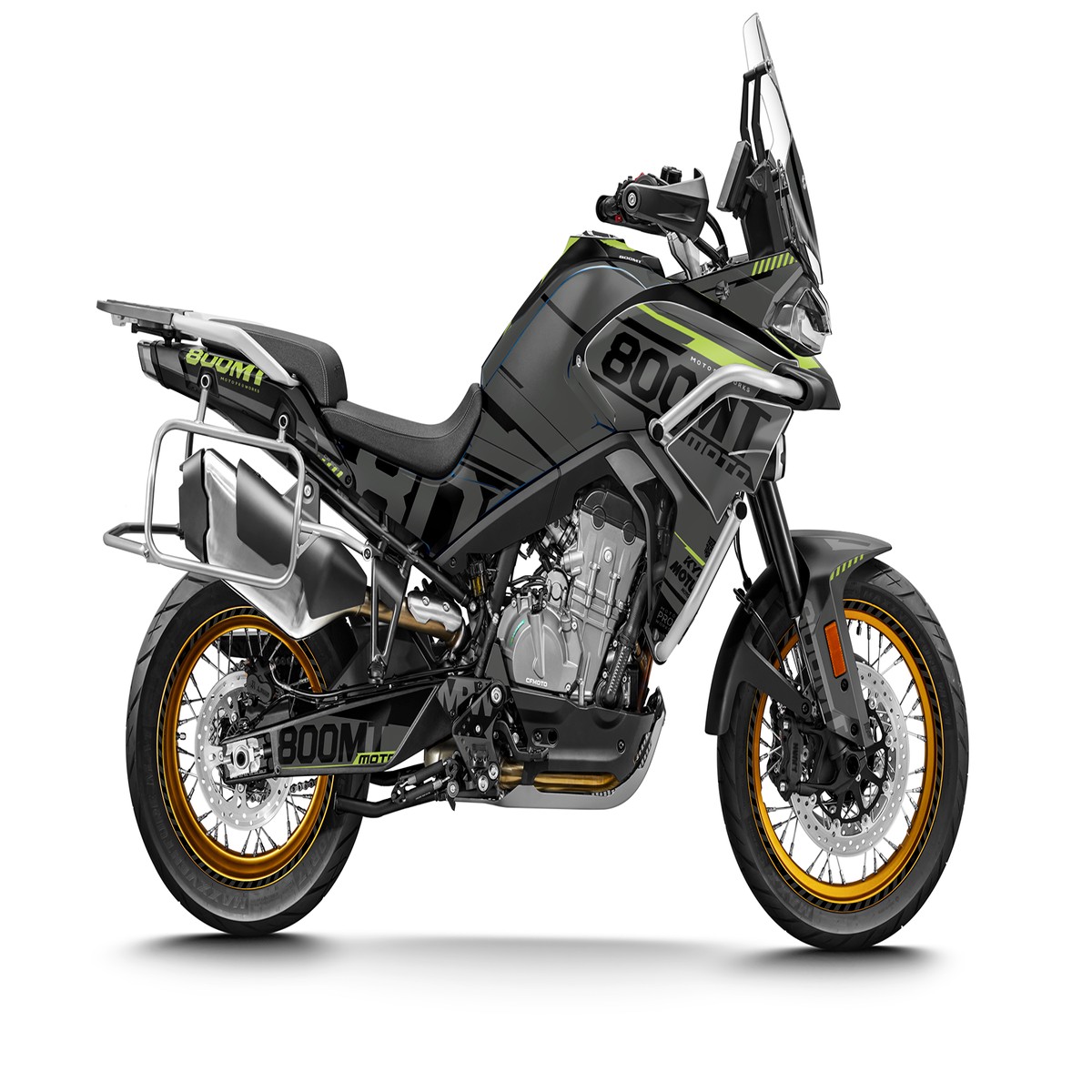 CFMOTO 800 MT GRAPHICS - Archer (Grey)
