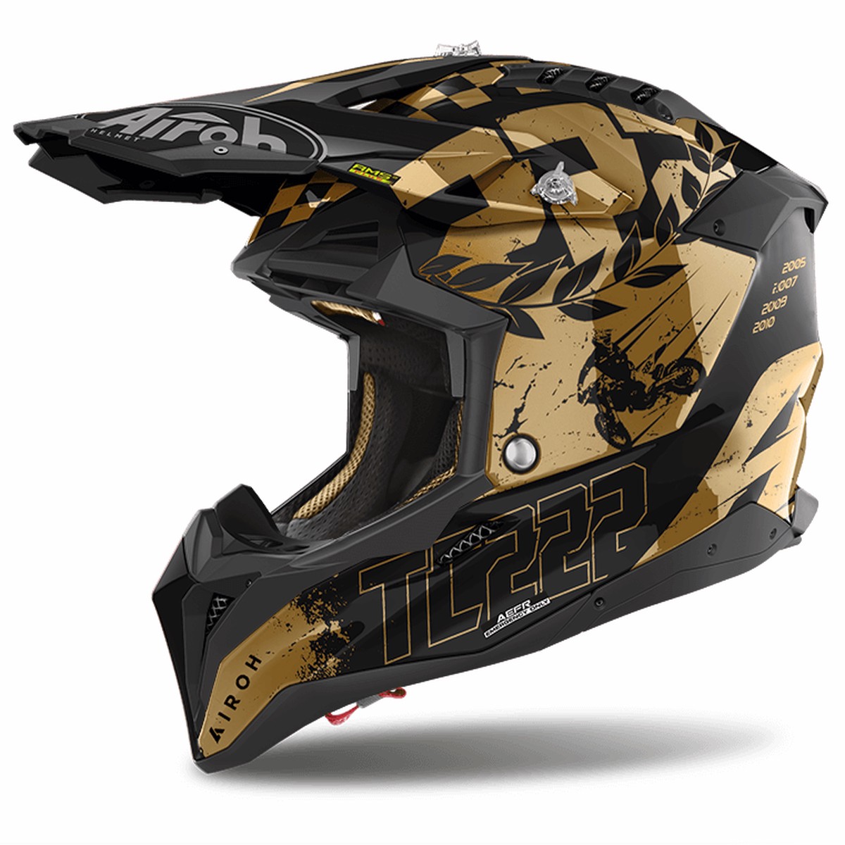 Airoh Aviator 3 Legend Gloss Chrome